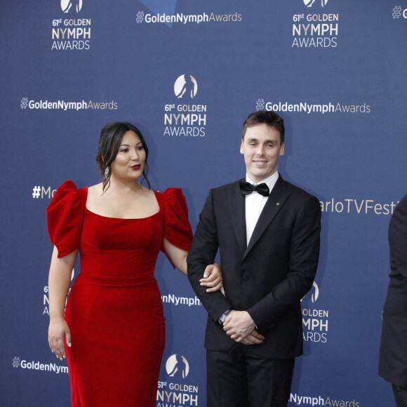 Louis Ducruet et sa femme Marie - Cérémonie de clotûre du 61ème Festival de Télévision de Monte Carlo le 21 juin 2022. © Denis Guignebourg/Bestimage