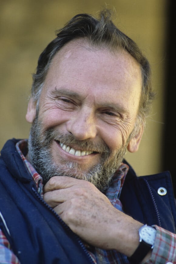 En France, dans le Gard, portrait de Jean-Louis Trintignant, à son domicile. © Michel Croizard via Bestimage