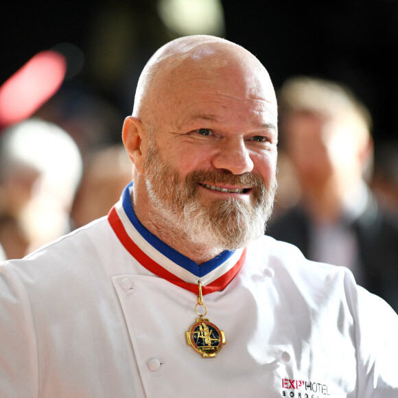 Exclusif - Philippe Etchebest préside le salon français de la restauration "Expotel" à Bordeaux. © Patrick Bernard/ Bestimage