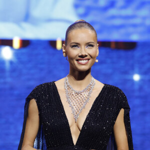 Amandine Petit, miss France 2021 - Cérémonie de clotûre du 61ème Festival de Télévision de Monte Carlo le 21 juin 2022. © Denis Guignebourg/Bestimage 