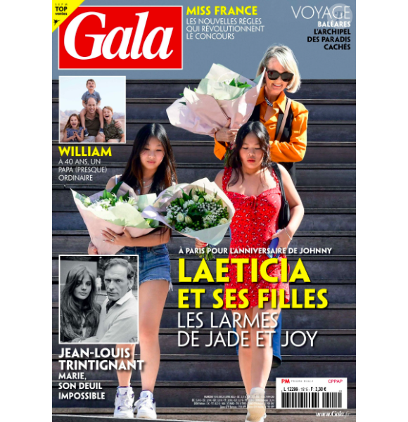 Couverture du magazine Gala en kiosques de jeudi 23 juin