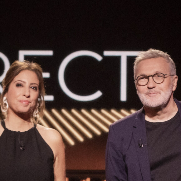 Exclusif - Léa Salamé, Laurent Ruquier lors de la dernière émission de L.Ruquier pour "On Est En Direct (OEED)", présentée par L.Ruquier et L.Salamé, et diffusée en direct sur France 2, à Paris, France, le 4 juin 2022. © Jack Tribeca/Bestimage