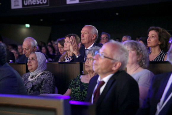 Exclusif - Jean-Pierre Meyers, Sophie Agon, Jean-Paul Agon et Audrey Azoulay - Prix "L'Oreal - UNESCO for Women in Science" à l'UNESCO à Paris, le 23 Juin 2022. @ Bertrand Rindoff/Bestimage