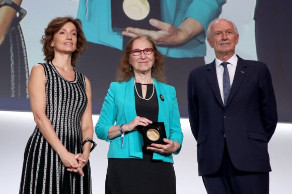 Exclusif - Audrey Azoulay et Jean-Paul Agon - Prix "L'Oreal - UNESCO for Women in Science" à l'UNESCO à Paris, le 23 Juin 2022. @ Bertrand Rindoff/Bestimage