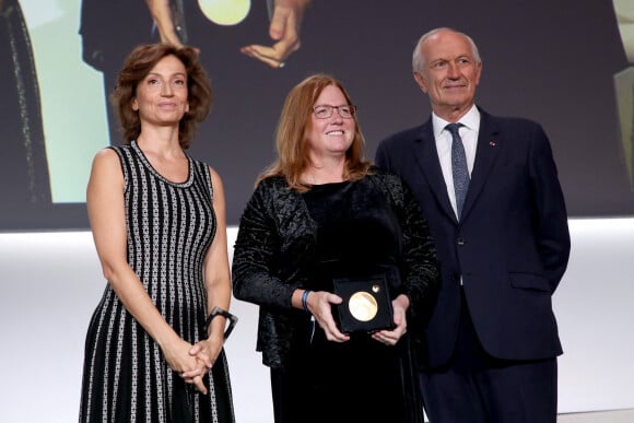 Exclusif - Audrey Azoulay, Professeure Kristi Anseth et Jean-Paul Agon - Prix "L'Oreal - UNESCO for Women in Science" à l'UNESCO à Paris, le 23 Juin 2022. @ Bertrand Rindoff/Bestimage