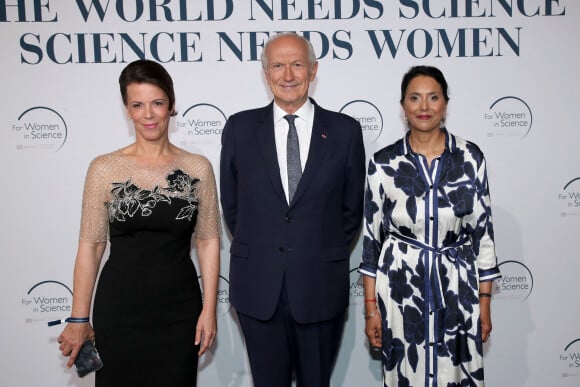 Exclusif - Alexandra Palt, Jean-Paul Agon et Shamila Nair-Bedouelle - Prix "L'Oreal - UNESCO for Women in Science" à l'UNESCO à Paris, le 23 Juin 2022. @ Bertrand Rindoff/Bestimage