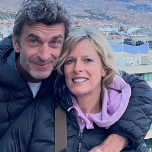 Karin Viard et son compagnon Manuel Herrero sur Instagram.