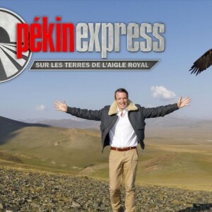 Logo de la nouvelle saison de "Pékin Express : sur les terres de l'aigle royal"