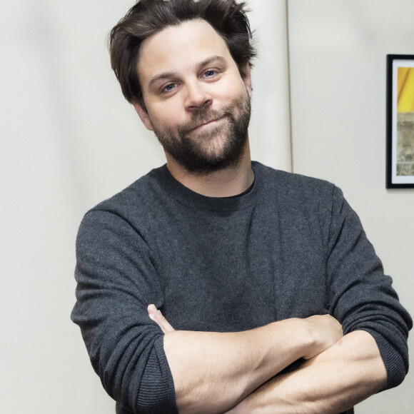 Exclusif - Arthur Jugnot lors de l'enregistrement de l'émission "Olympiascope" à Paris, diffusée le 5 mai sur Olympia TV, une chaîne du groupe Canal+ et en replay sur myCANAL, rediffusée le 3 juin. Le 6 avril 2022 © Jack Tribeca / Bestimage