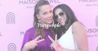 Melissa Theuriau et Nawel Debbouze : Belles-soeurs complices devant Jamel et des stars du foot
