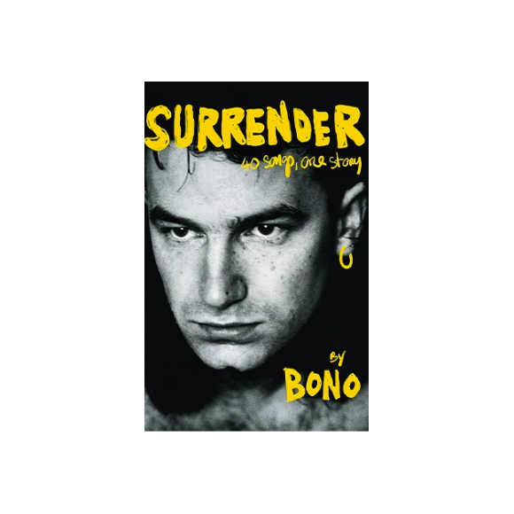 "Surrender", autobiographie de Bono à paraître le 2 novembre 2022 aux éditions Fayard.