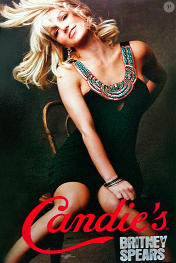 Britney Spears, pour la collection printemps-été 2010 de la marque Candie's.