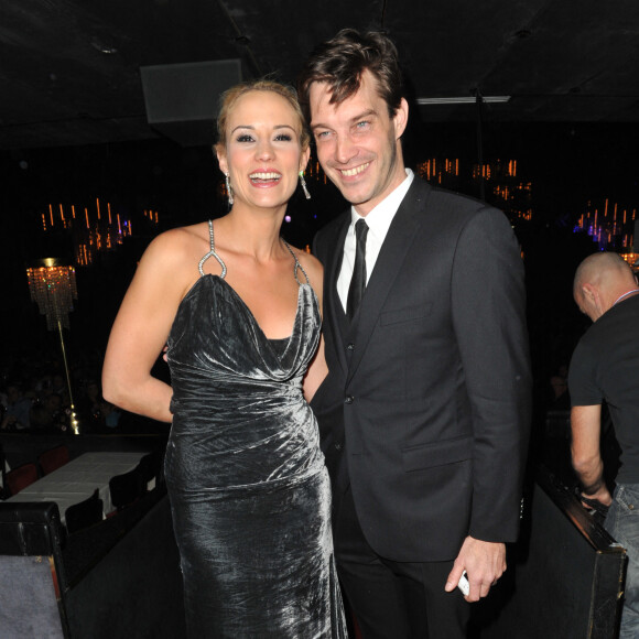 Elodie Gossuin et son mari Bertrand Lacherie - Election de Miss Prestige National 2013 au Lido a Paris le 10 Decembre 2012.