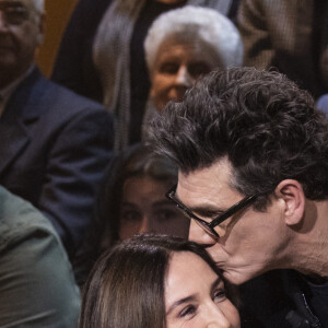 Exclusif - Elsa Zylberstein, Marc Lavoine - Enregistrement de l'émission "Le Grand Echiquier", diffusée le 1er juillet sur France 2. Le 21 mars 2022 © Cyril Moreau / Bestimage