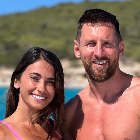 Lionel Messi et sa femme, Antonela Roccuzzo.