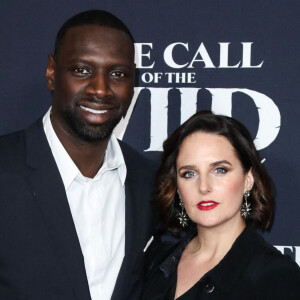 Omar Sy et sa femme Hélène à la première du film "The Call of the Wild" à Los Angeles.