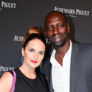 Exclusif - Omar Sy et sa femme Hélène - La maison Audemars Piguet a célébré le lancement de la nouvelle Millenary Femme au Carreau du Temple à Paris le 6 juillet 2015 . Pour la première fois , Audemars Piguet dévoile le coeur de la montre aux prestigieux invités de la soirée. La Millenary est une montre qui rassemble toutes les qualités d'un produit hors norme : Le rigueur des ingénieurs et la sensibilité des designers. Un dîner haut de gamme , à l'image de la soirée a été préparé par le chef Hélène Darroze, suivi d'un concert privé des She Keeps Bees. 