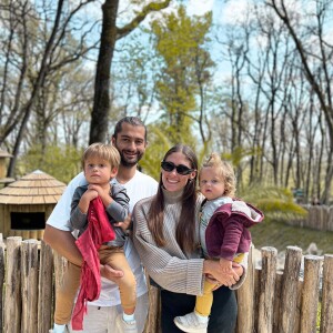 Jesta, Benoît et leurs fils Juliann et Adriann