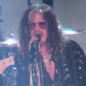 Aerosmith's Steven Tyler lors de la 62ème édition de la soirée des Grammy Awards à Los Angeles, Californie, Etats-Unis, le 26 janvier 2020. 