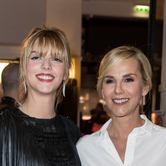 Laurence Ferrari et sa fille Laetitia Hughes - Arrivées à la 44ème cérémonie des César à la salle Pleyel à Paris. Le 22 février 2019 © Borde-Jacovides / Bestimage