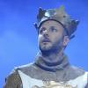 Pierre-François Martin-Laval dans Spamalot, le 3 février 2010 au théâtre Comédia à Paris.