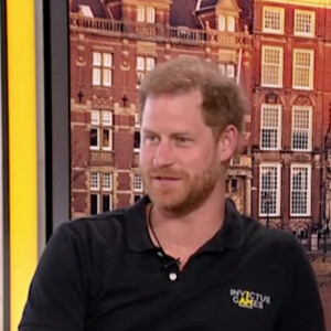 Le prince Harry donne une interview à la BBC pour la promotion des Invictus Games.