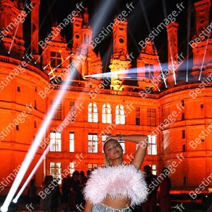 Exclusif - No Web - No Tabloids - Wejdene - Backstage de l'enregistrement de l'émission "La chanson de l'année" au château de Chambord, qui sera diffusée le 5 juin 2021 sur TF1 © Gaffiot-Moreau / Bestimage  Exclusive - No Web No Blog pour Belgique et Suisse 