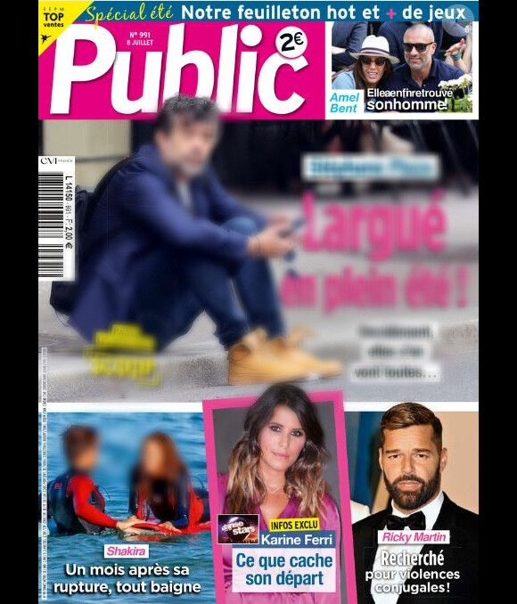 Couverture du magazine "Public" du 8 juillet 2022