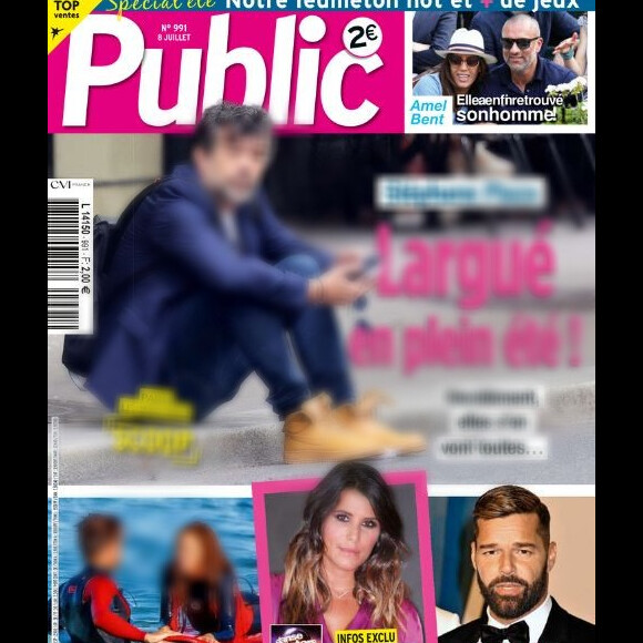 Couverture du magazine "Public" du 8 juillet 2022