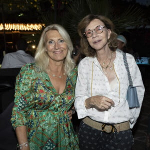 Exclusif - Marie Sara, Béatrice Schönberg lors de l'anniversaire de Jacqueline Veyssière au VIP Room à Saint-Tropez. © Cyril Moreau / Bestimage