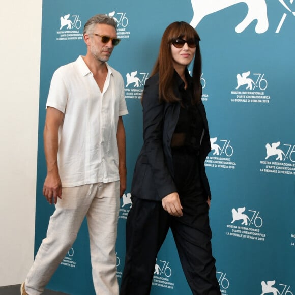 Vincent Cassel, Monica Bellucci - Photocall du film "Irreversible" en verison Integrale lors du 76ème festival du film de venise, la Mostra à Venise le 31 Août 2019.