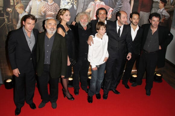 Archives - Clovis Cornillac, Gerard Jugnot, Nora Arnezeder, Pierre Richard, Christophe Barratier, Maxence Perrin, Kad Merad and Francois Morel - PREMIERE DU FILM "FAUBOURG 36" AU PARAMOUNT OPERA A PARIS.LE 22 SEPTEMBRE 2008  