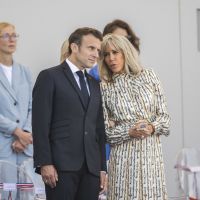Emmanuel Macron et Brigitte complices lors du défilé du 14 juillet : ce tendre baiser très remarqué