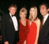 "Donald Trump avec Ivanka son ex-femme, Roffredo Gaetani et Ivana Trump pour l'anniversaire de cette dernière à New York