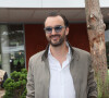 Cyril Lignac au village lors des internationaux de tennis de Roland Garros à Paris, le 10 juin 2018. © Moreau-Jacovides/Bestimage