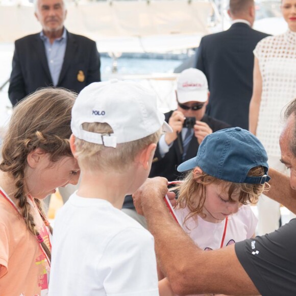 Jacques et Gabriella de Monaco ont remporté une belle médaille cet été @ Eric Mathon / Palais princier