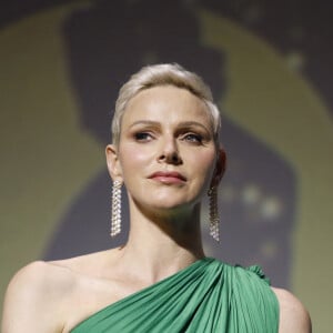 La princesse Charlène de Monaco au photocall de la cérémonie d'ouverture de la 61ème édition du Festival de Télévision de Monte-Carlo le 17 juin 2022. © Denis Guignebourg/Bestimage  Archive - Princess Charlene of Monaco at the photocall for the opening ceremony of the 61st edition of the Monte-Carlo Television Festival on June 17