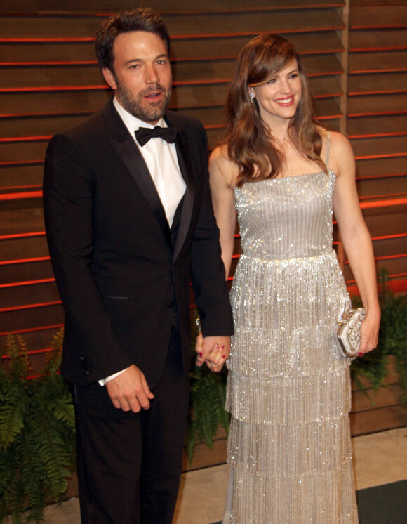 Ben Affleck, Jennifer Garner - Arrivées des people à la soirée Vanity Fair après la 86 ème cérémonie des Oscars 