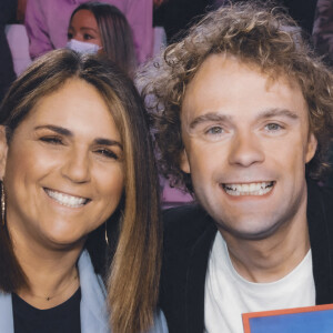 Exclusif - Valérie Bénaïm, Bertrand Deckers - Emission TPMP (Touche Pas à Mon Poste) présentée en direct par C.Hanouna le 21 février 2022 en direct sur C8 - Paris le 21 février 2022 © Jack Tribeca / Bestimage )