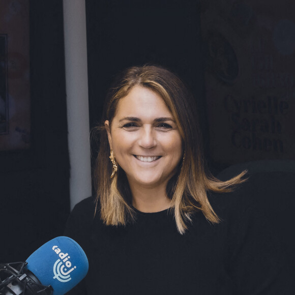 Exclusif - Valérie Benaim - Enregistrement de l'émission "CS Cohen" sur Radio J à Paris. Le 16 février 2022 © Jack Tribeca / Bestimage 
