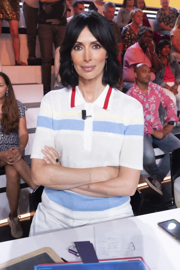 Exclusif - Géraldine Maillet - Enregistrement de l'émission "TPMP (Touche Pas à Mon Poste)", présentée par C.Hanouna et diffusée en direct sur C8 le 15 juin © Jack Tribeca / Bestimage