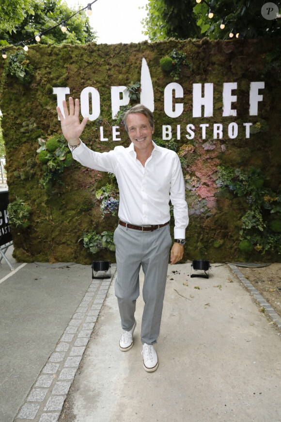 Exclusif - Stéphane Rotenberg - Ouverture du premier restaurant "Top Chef" Le Bistrot à Suresnes le 7 juillet 2022. © Marc Ausset-Lacroix/Bestimage