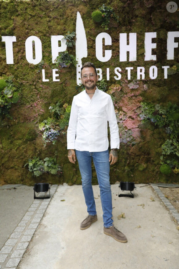 Exclusif - Arnaud Delvenne - Ouverture du premier restaurant "Top Chef" Le Bistrot à Suresnes le 7 juillet 2022. © Marc Ausset-Lacroix/Bestimage
