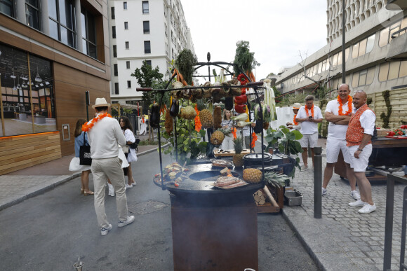 Exclusif - Illustration - Ouverture du premier restaurant "Top Chef" Le Bistrot à Suresnes le 7 juillet 2022. © Marc Ausset-Lacroix/Bestimage