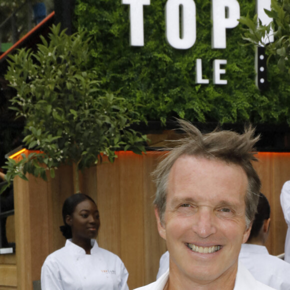 Exclusif - Stéphane Rotenberg - Ouverture du premier restaurant "Top Chef" Le Bistrot à Suresnes le 7 juillet 2022. © Marc Ausset-Lacroix/Bestimage