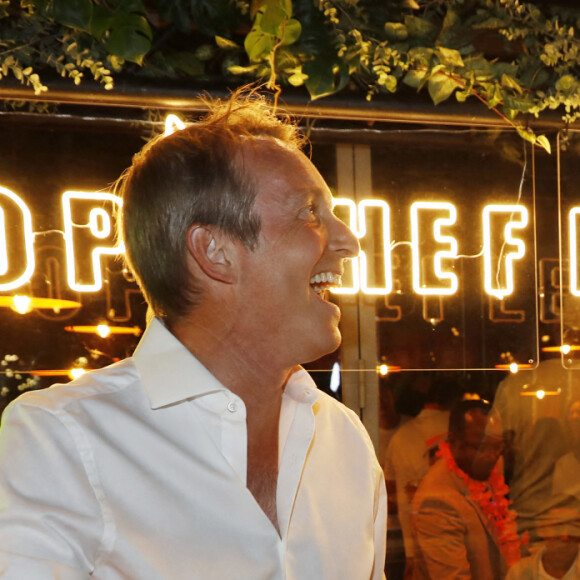 Exclusif - Stéphane Rotenberg,DJ Cut Killer - Ouverture du premier restaurant "Top Chef" Le Bistrot à Suresnes le 7 juillet 2022. © Marc Ausset-Lacroix/Bestimage