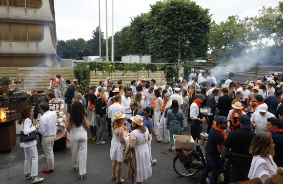 Exclusif - Illustration - Ouverture du premier restaurant "Top Chef" Le Bistrot à Suresnes le 7 juillet 2022. © Marc Ausset-Lacroix/Bestimage