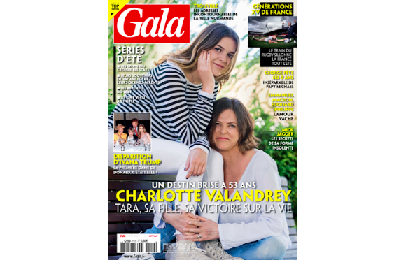 Couverture du magazine "Gala" du mercredi 20 juillet 2022