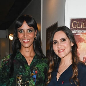 Shy'm et Joyce Jonathan - Backstage - Enregistrement de l'émission "Les stars chantent pour le Sidaction - 40 ans de chansons de Céline Dion" au Palais des Sports à Paris. Le 16 mars 2022 © Cyril Moreau-Coadic Guirec / Bestimage