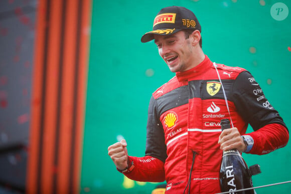 Charles Leclerc remporte le Grand Prix de Formule 1 (F1) d'Autriche à Spielberg, le 10 juillet 2022.